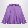 Douuod Purple satin blouse