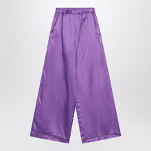  Douuod Purple satin pyjama trousers