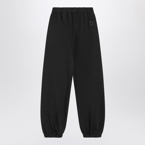 Douuod Jogging trousers in black cotton