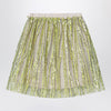 Douuod Tulle skirt with lime embroidery