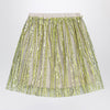 Douuod Tulle skirt with lime embroidery