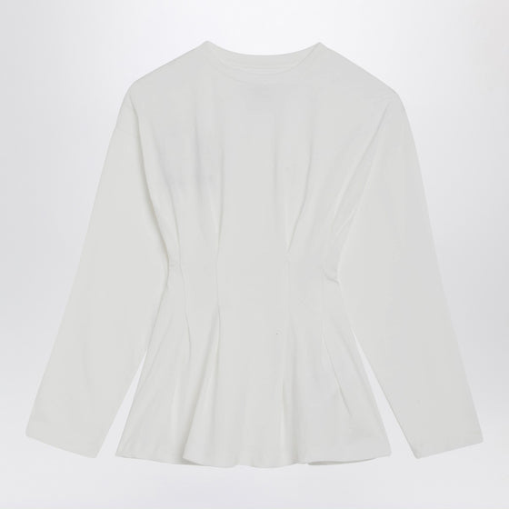 Douuod James sweater in ivory cotton