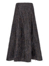 Peserico Skirt With Metallic Fringes