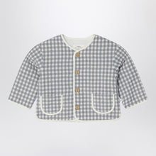  Teddy & Minou Gray/white jacket with Vichy pattern