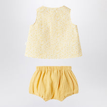  Teddy & Minou Yellow outfit with floral print