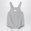 Teddy & Minou Checked overall with t-shirt