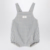 Teddy & Minou Checked overall with t-shirt