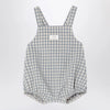 Teddy & Minou Checked overall with t-shirt