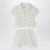 Teddy & Minou Two-piece set in milky white