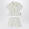 Teddy & Minou Two-piece set in milky white