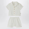Teddy & Minou Two-piece set in milky white