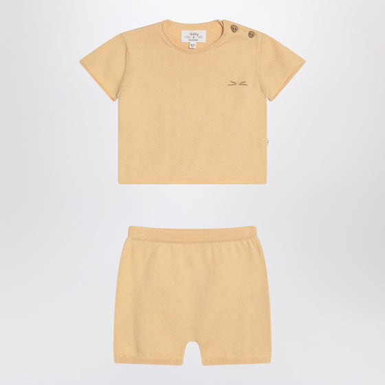 Teddy & Minou Yellow outfit in cotton