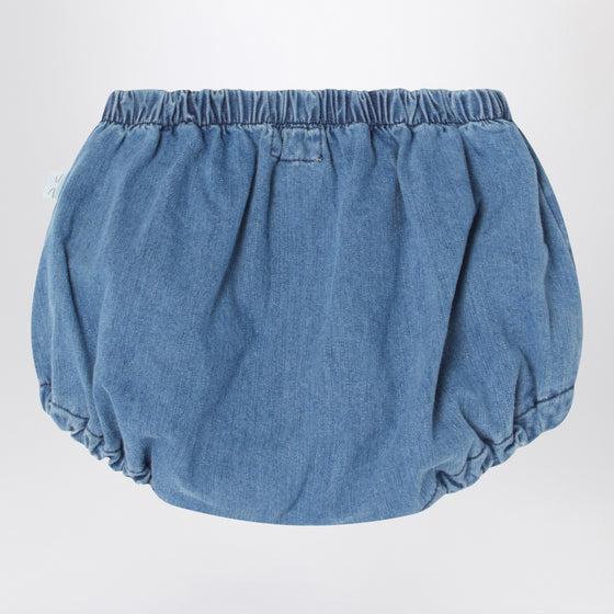 Teddy & Minou Blue denim cotton culottes