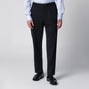 Santaniello Blue trousers in wool blend