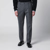 Santaniello Dark grey trousers in wool blend