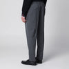 Santaniello Dark grey trousers in wool blend