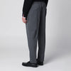 Santaniello Dark grey trousers in wool blend