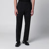 Santaniello Black trousers in wool blend