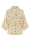 Peserico Sequin Mesh Cardigan