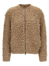 Peserico Lurex Bouclé Bomber Jacket