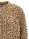 Peserico Lurex Bouclé Bomber Jacket