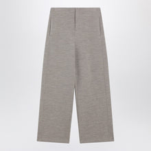  Max Mara Beige wool-cotton blend trousers