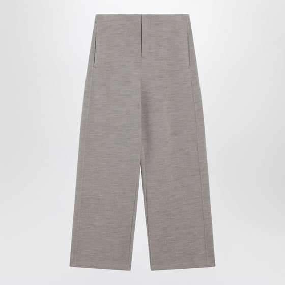 Max Mara Beige wool-cotton blend trousers