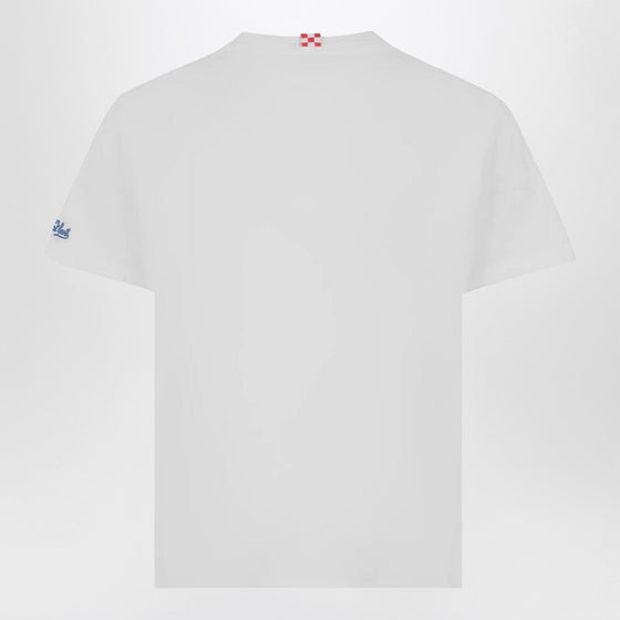 MC2 Saint Barth Eddy T-shirt white with octopus print
