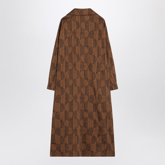 Max Mara Olive green shirt dress in cotton