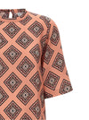 Alberto Biani Tie Print Dress