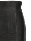 Balmain Hw Rolled Skirt