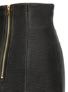 Balmain Hw Rolled Skirt