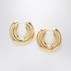 éliou Devon Hoop gold earrings