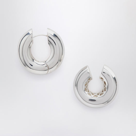 éliou Devon Hoop silver earrings
