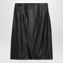  LouLou De Saison Akare black leather skirt