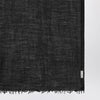 Destin Black silk and cashmere-blend scarf