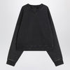 Entire Studios Washed black sweatshirt in cotton