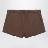 Entire Studios Brown cotton shorts