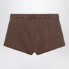 Entire Studios Cotton brown flared trousers
