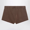 Entire Studios Cotton brown flared trousers