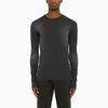 Entire Studios Washed-out black crew-neck T-shirt