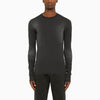 Entire Studios Washed-out black crew-neck T-shirt
