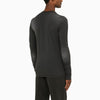 Entire Studios Washed-out black crew-neck T-shirt