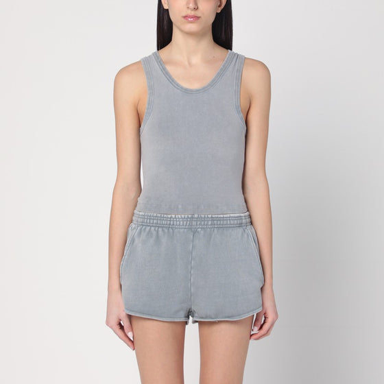Entire Studios Grey tank top in cotton