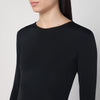 Entire Studios Black nylon-blend bodysuit