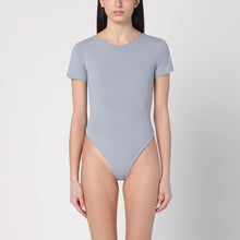  Entire Studios Grey nylon-blend bodysuit