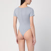 Entire Studios Grey nylon-blend bodysuit