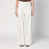 Entire Studios Ivory denim trousers