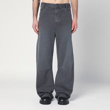  Entire Studios Washed grey denim trousers