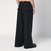 Entire Studios Wide black wool-blend trousers